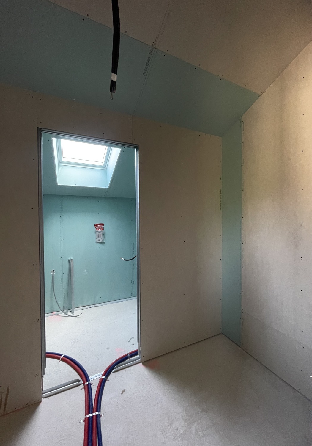 État du chantier, zone 4